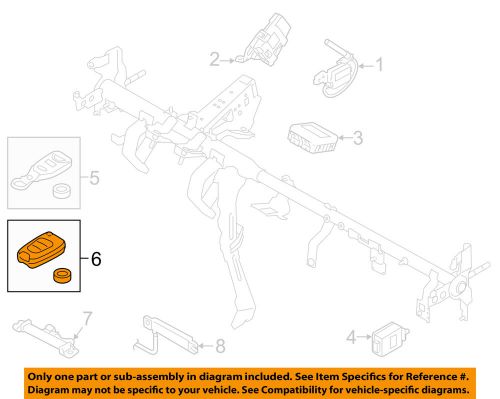 Kia oem 11-13 soul keyless entry-transmitter 954402k300