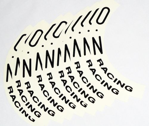 10 pieces oz racing superturismo gt replacement decal sticker