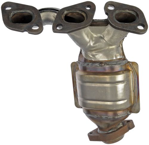 Exhaust manifold with integrated catalytic converter fits 00-01 mpv 2.5l-v6