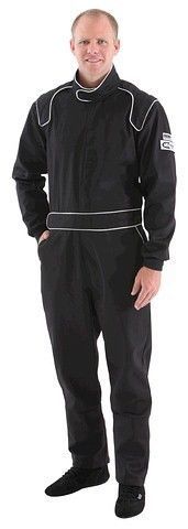 New crow safety proban 1 piece firesuit black large nhra sold by radke services