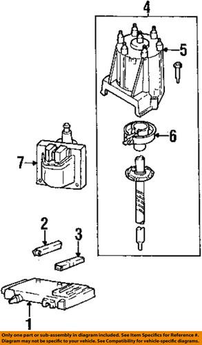 Gm oem 10496798 distributor rotor