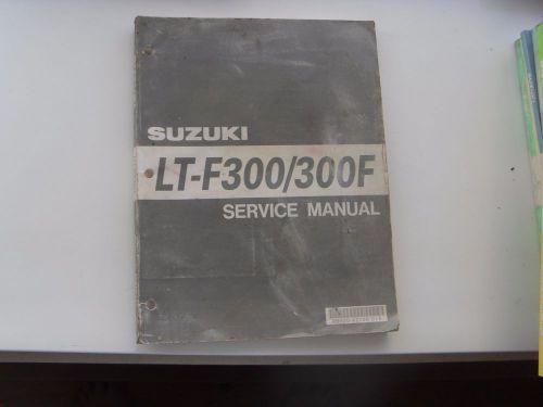 Suzuki lt-f300/300f 1998 service manual 99500-42130-01e