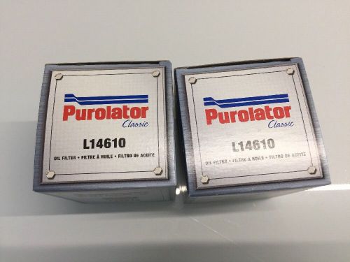 No.l14610 purolator classic oil filter  2pcs