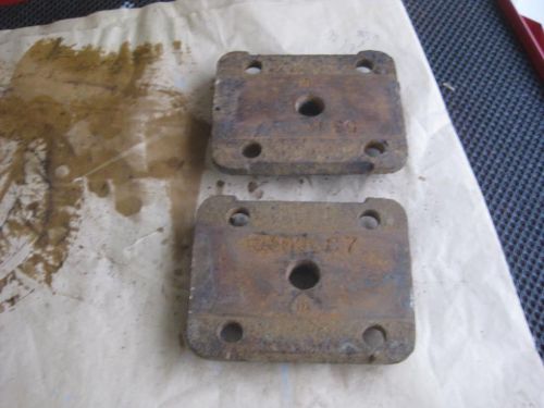 Rear leaf spring brackets jeep grand wagoneer oem 80-91 dana 44