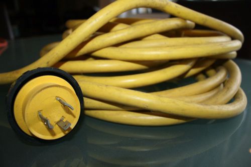 Marinco marine shore power 10/3 30 amp - 125 v cordset yellow 50-feet