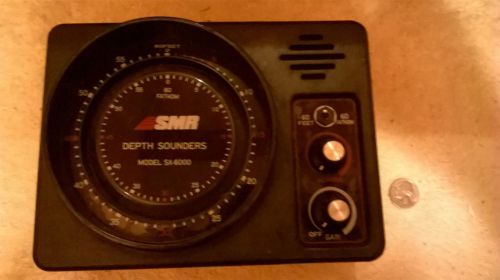 Southern marine research smr sx-6000 depth sounder fishfinder display only works