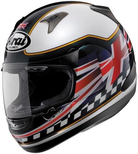 Arai rx-q graphics motorcycle helmet flag uk 2013 medium