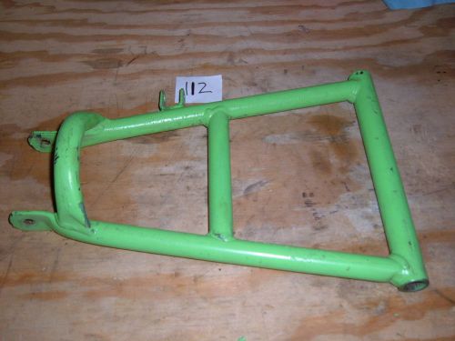 Zrt rh lower a-arm,arctic cat snowmobile neon green,used #0703-330 1996-1997