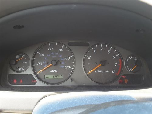 Speedometer cluster mph thru 12/00 1.8l without abs gxe fits 00-01 sentra 162344