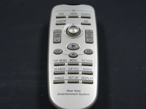 Toyota rear dvd entertainment remote control rear seat oem 86170-45010