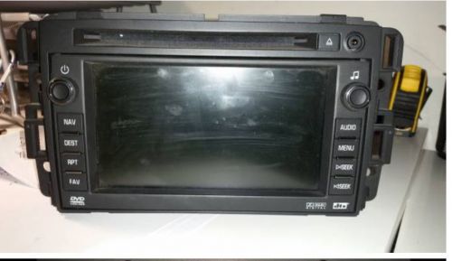 07 08 gmc chevrolet tahoe yukon gps cd player