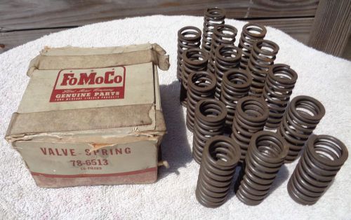 Box of 16 nos 78-6513 fomoco 1932-48 ford 90 h.p. 100 h.p. valve springs coils