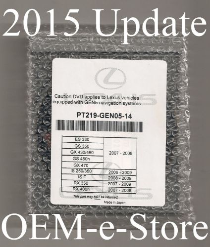 2006 2007 2008 2009 lexus is250 is350 is f navigation dvd map u39 u.s &amp; canada