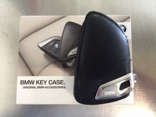 82-29-2-344-033 bmw x5 f15/f16 black leather key case 14-newer