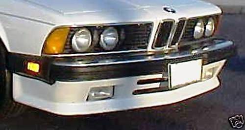 Bmw e24 euro m6 style front spoiler body kit &#039;76-&#039;89 frp