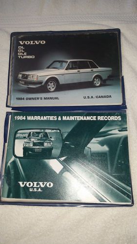 1984 volvo owner&#039;s manual