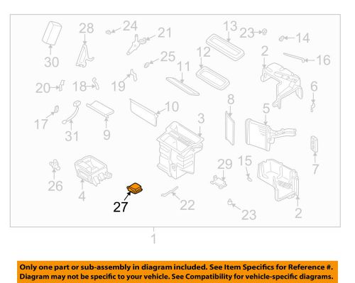 Nissan oem heater-actuator 277417j100