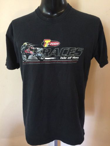 Isle of man tt races tt vintage 2004 size large 100% cotton