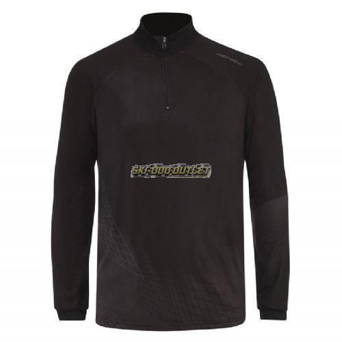 Ski-doo racing technical zip neck - black