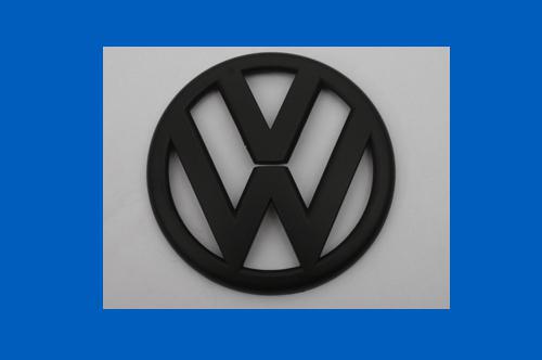 Euro style matte black rear hatch door emblem badge for vw golf mk6 tsi gti tdi