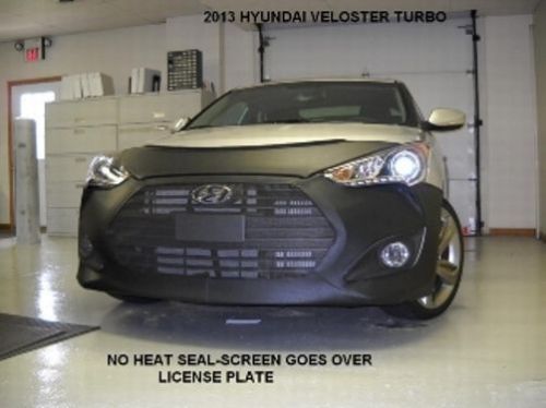 Lebra front end mask cover bra fits 2013-2016 hyundai veloster turbo