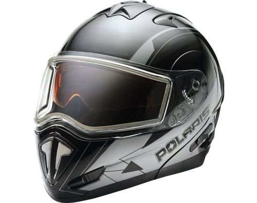 Polaris covert modular snowmobile helmet -non-electric shield  -m-l-2xl-3xl -new