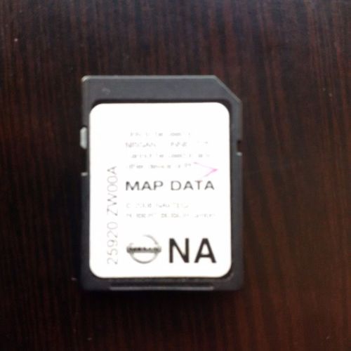 Nissan gps navigation map sd card  25920 zw00a