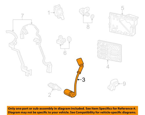 Gm oem-spark plug wire 12633447