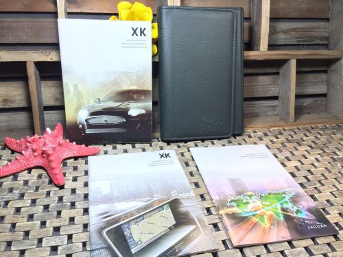 2008 2009 2007 jaguar xk xkr coupe convertible owners manual + navigation book