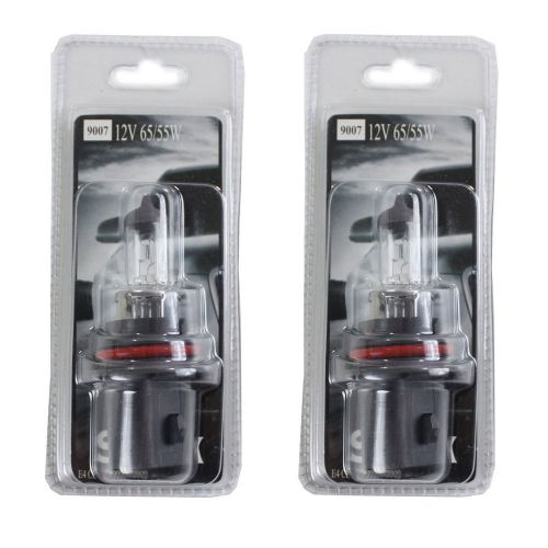 New spark 2x 9007 12v 65/55w replacement auto driving headlight fog light bulb