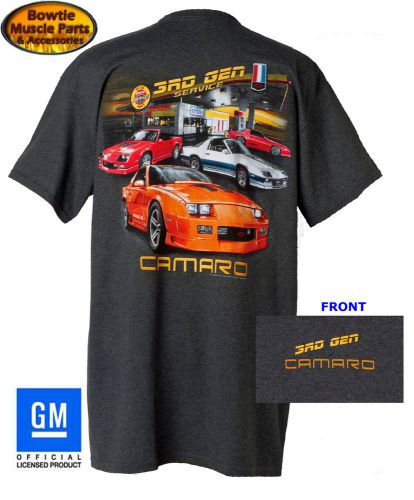 3rd gen camaro t-shirt 82 83 84 85 86 87 88 89 90 91 82 pace car iroc z28 iroc-z