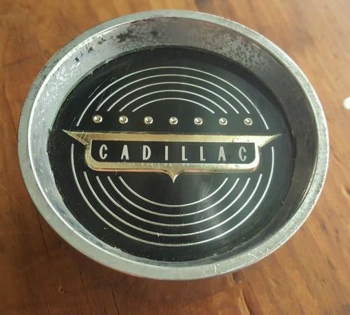 Very rare oem 59-60 cadillac eldorado fleetwood dash emblem badge ornament trim