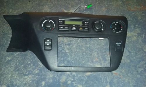 2004 honday odyssey control panel a/c radio