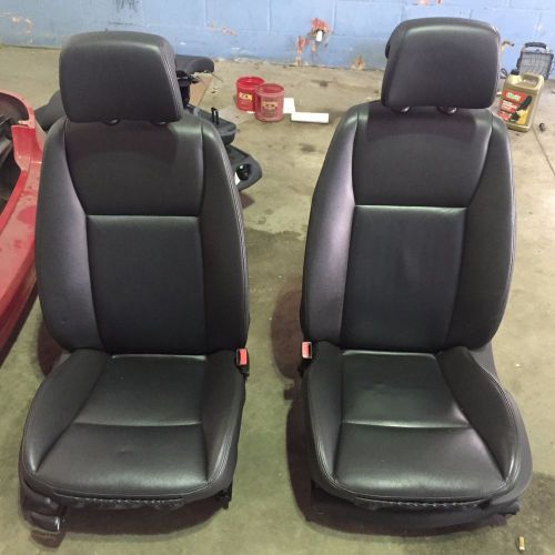 Saab 9-3 sedan 2007-2011 set of seats driver seat auto, pass manual