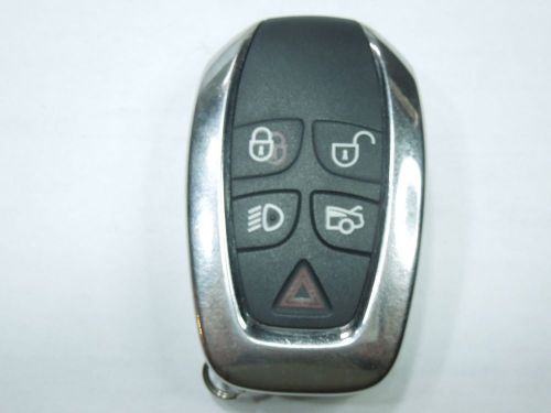 Jaguar black chrome factory 5 button remote fob