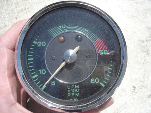 Porsche 356 a b vdo tach tachometer gauge 356a normal 356b