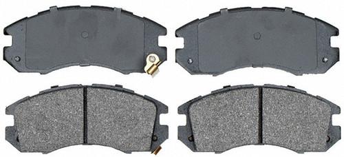 Raybestos sgd470m brake pad or shoe, front-service grade brake pad