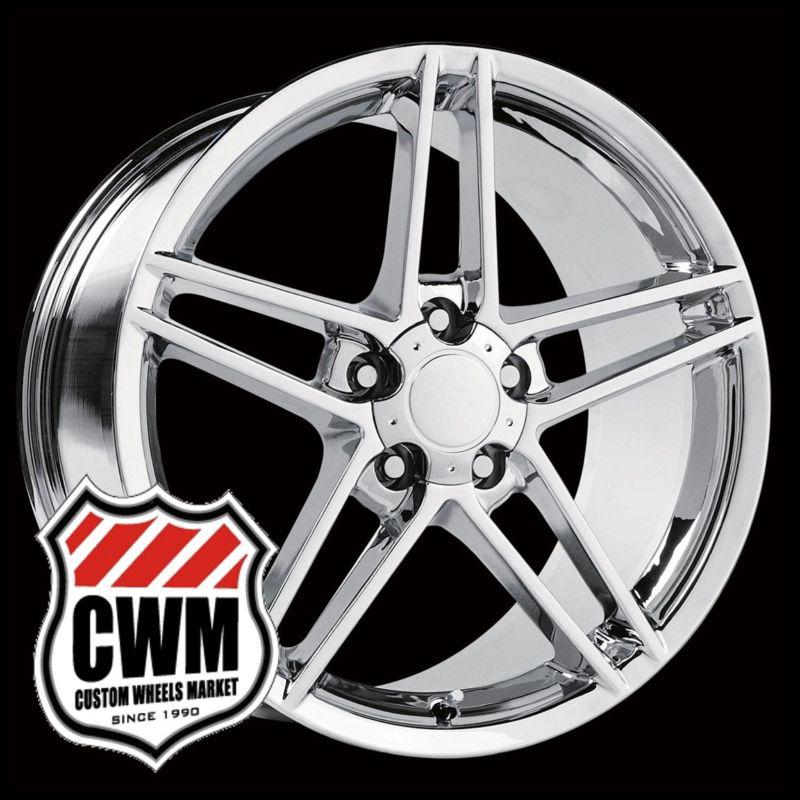 18x8.5"/19x10" corvette c6 z06 chrome replica wheels rims fit firebird 1993-2002