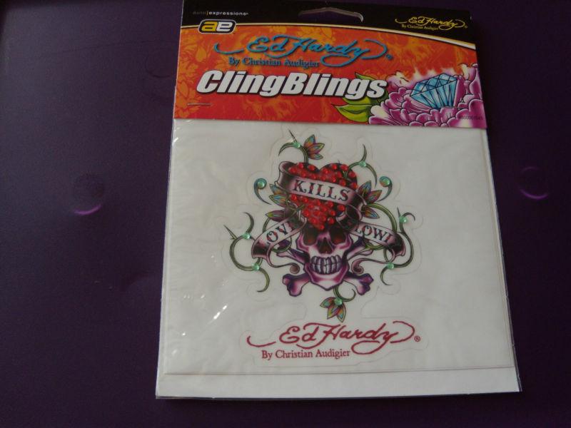 Ed hardy cling blings car expressions