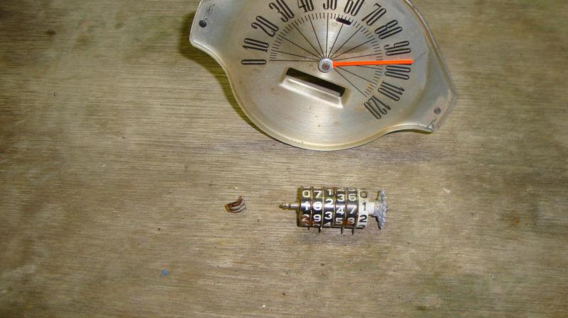 64 ford fairlane speedometer - original - ships from usa