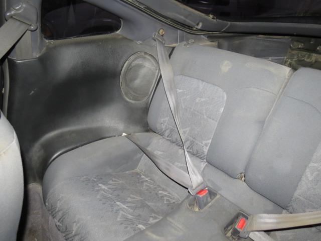 1998 mitsubishi eclipse rear seat belt & retractor only rh passenger gray