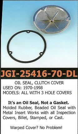 James 1970-1998 3 hole clutch cover seal - close out