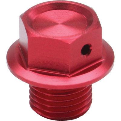  zeta red oil magnetic drain bolt plug 97-13 yz250 04-10 tricker aluminum 1523