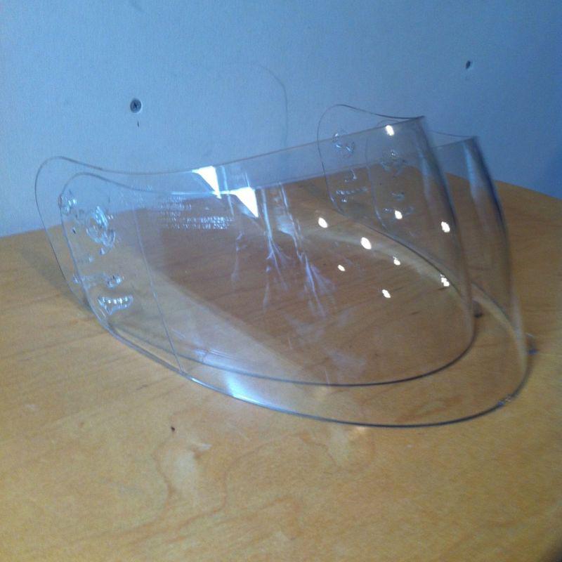 Hjc helmet visor shield clear cl-12 x2 two shields