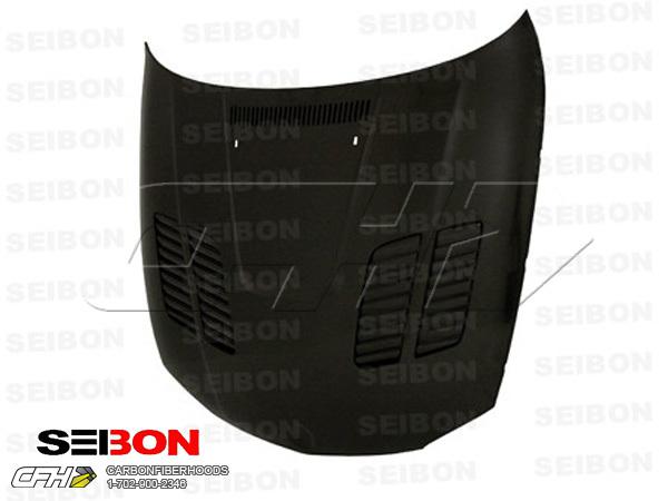 Seibon carbon fiber gtr-style carbon fiber hood kit auto body bmw 1series, m1ser