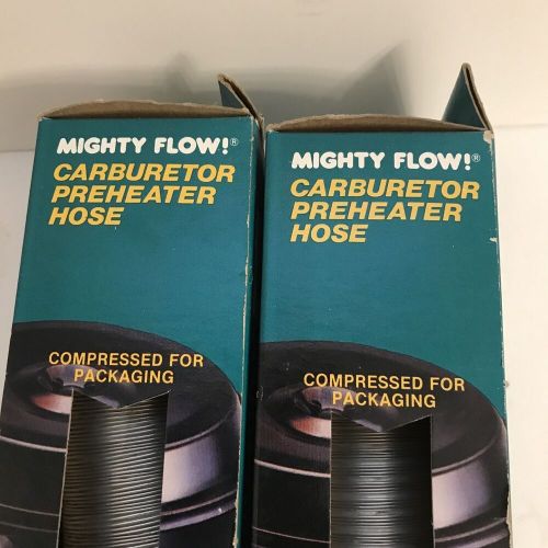 Nos  mighty flow   preheater hose   (dorman 708-001) 96020 1.5&#034;x18&#034; lot of 2