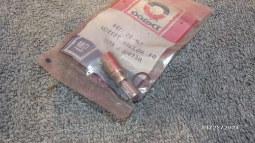 Nos delco quadrajet 30-134 carb carburetor needle seat rochester 7035134