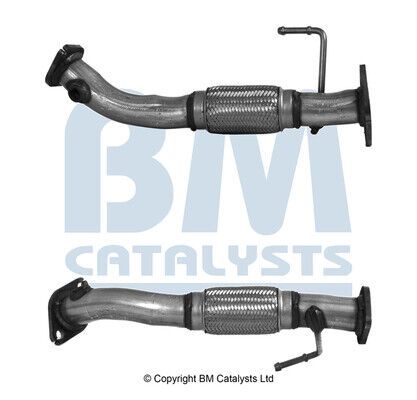 Exhaust pipe centre bm50861 bm catalysts 28610h8400 genuine quality guaranteed