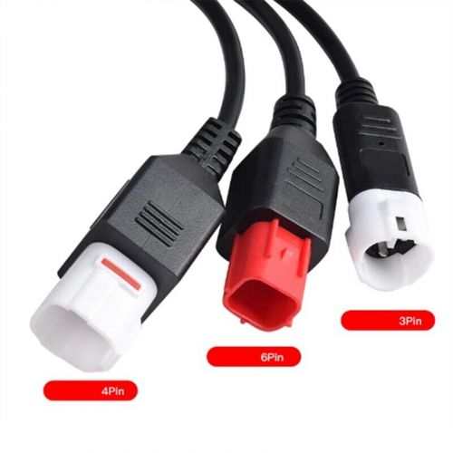 Motorcycle for 3pin 4pin and 6pin obd2 diagnostic connection cable for motorra9068-