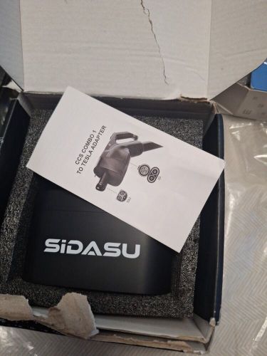 Sidasu ccs1 to tesla adapter 250kw ccs combo 1 adapter 250kw dc power for tesla